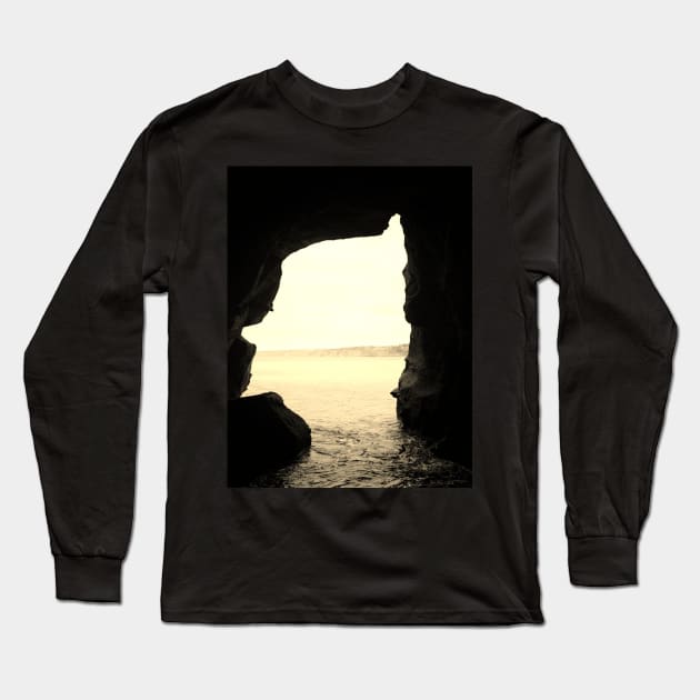 The cave Long Sleeve T-Shirt by Bandaidninja